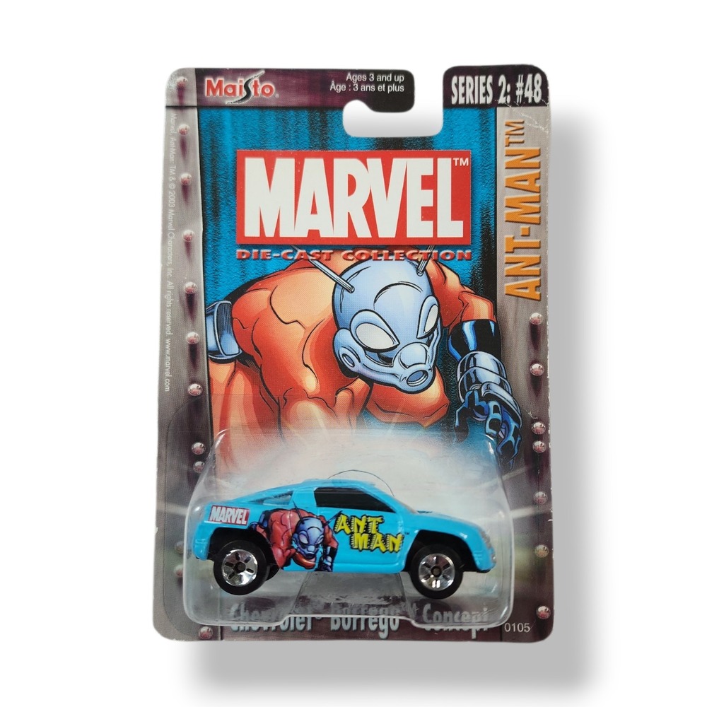 Maisto 2003 Marvel Die-Cast Collection Series 2 #48 Ant-Man Chevrolet Borrego